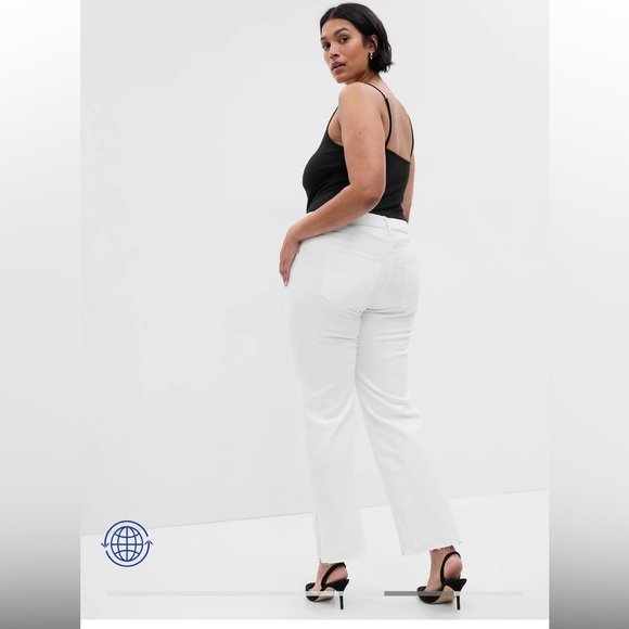 Gap Mid Rise Split-Hem ‘90s Loose Jeans with Washwell - Picture 3 of 10